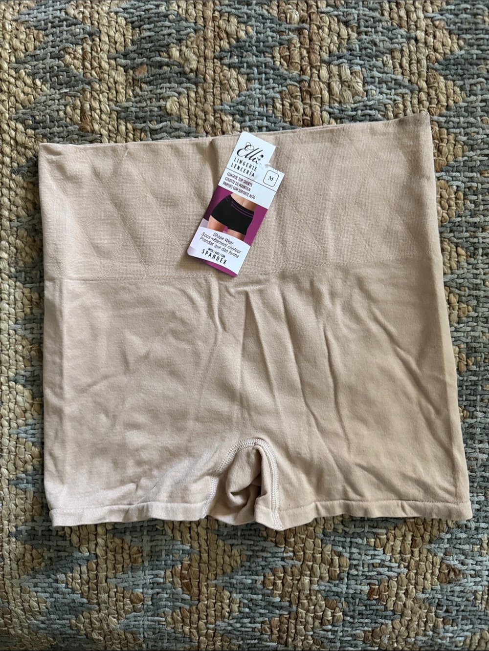 Ella Beige High-Waist Nude Shaping Underwear M
